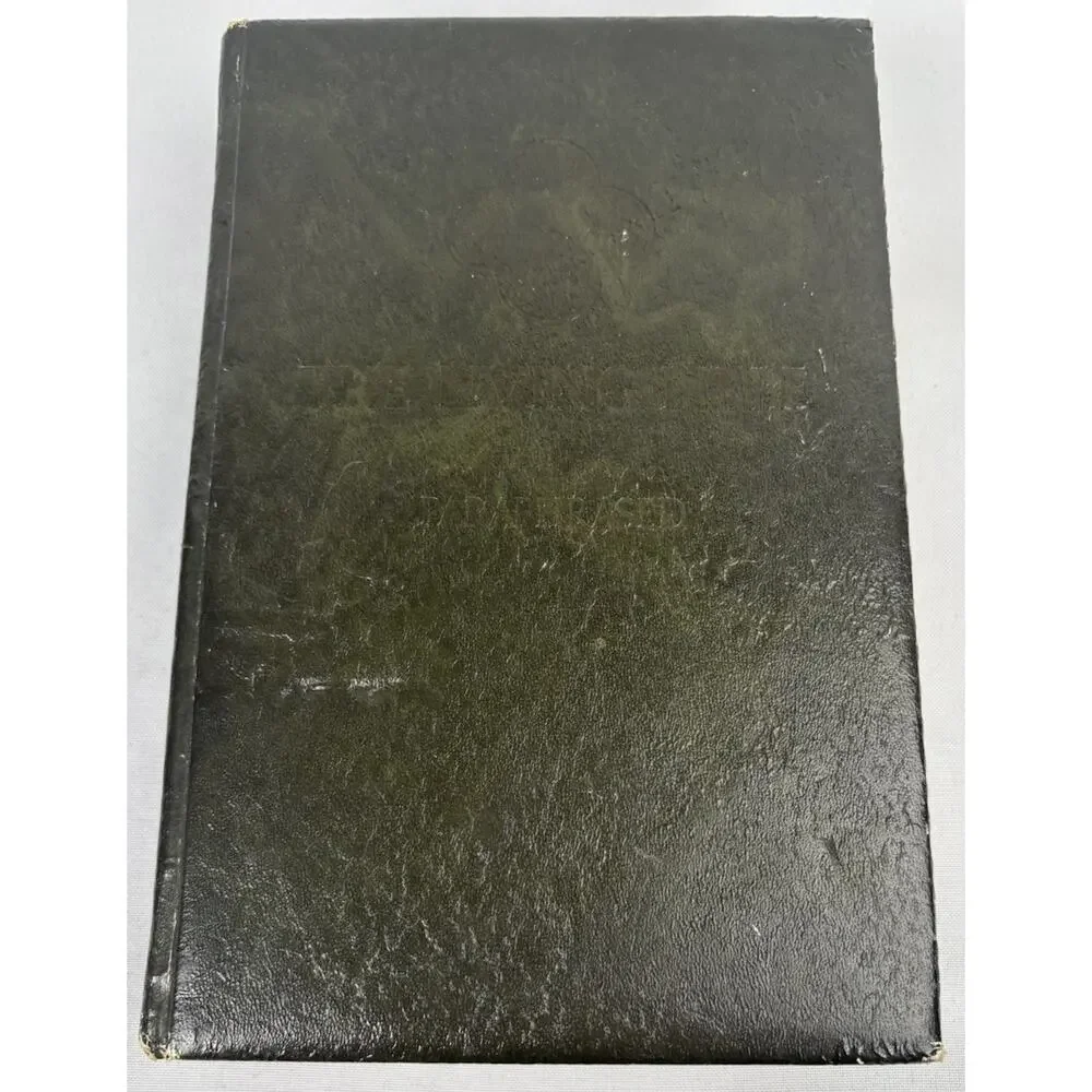 The Living Bible 1971 Padded Green Cover Tyndale Paraphrased